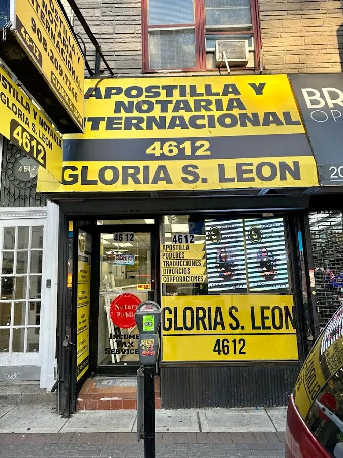 Apostilla y Notaria Internacional Gloria S Leon