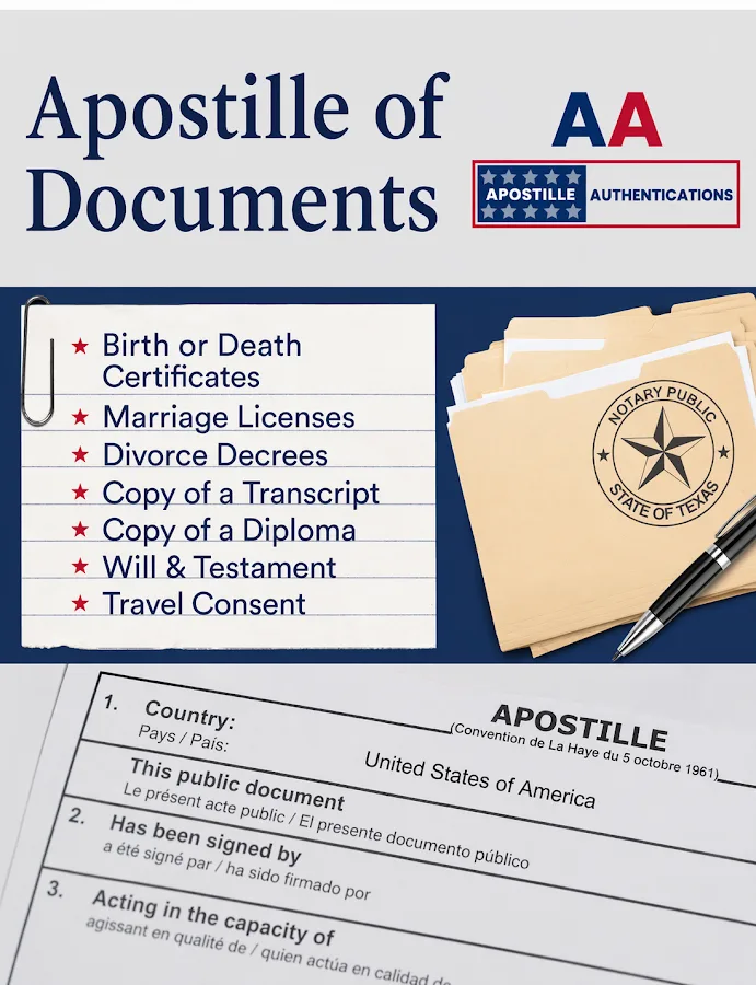 Apostille Authentication | Oregon Apostille | FBI Apostille | Oregon Apostille Courier