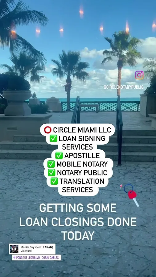 Notary Public / Apostille Circle Miami LLC