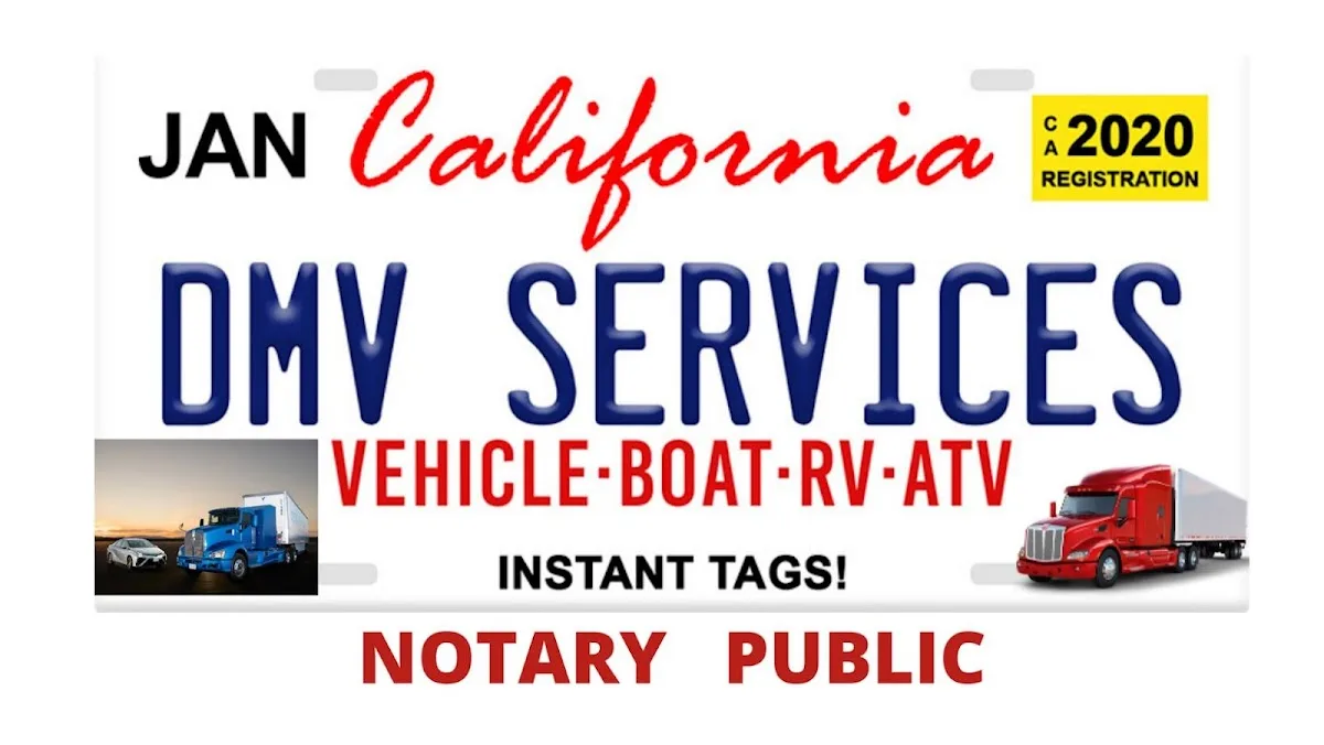 STOCKTON DMV REGISTRATION NOTARY & LIVE SCAN